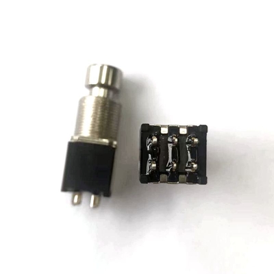 বাদ্যযন্ত্রের জন্য 0.5A 6 পিন ফুটসুইচ