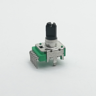 অডিও সরঞ্জামের জন্য R1112G 11mm রোটারি পটেনশিওমিটার ডুয়াল গ্যাং