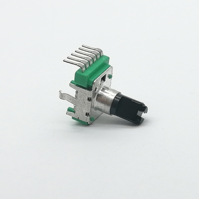 অডিও সরঞ্জামের জন্য R1112G 11mm রোটারি পটেনশিওমিটার ডুয়াল গ্যাং