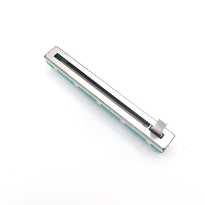 C6044G ডুয়াল পটেনশিওমিটার কার্বন ফিল্ম স্লাইড পটেনশিওমিটার 60mm ভ্রমণ 5K 10K লিনিয়ার স্টিরিও পটেনশিওমিটার