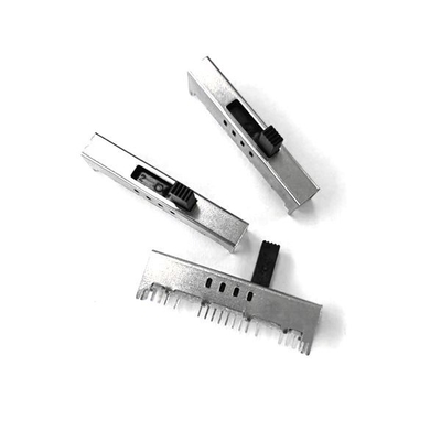 SS45-0408-G12 স্লাইড সুইচ 2p3t 50V মিনি স্লাইড সুইচ Spdt 0.3A