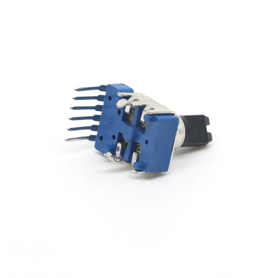 CE 11mm 6 পিন রোটারি পটেনশিওমিটার এমপ্লিফায়ার B100k পট ডুয়াল