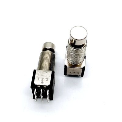 CE 17.1mm ফুট প্যাডেল গিটার 125V AC 6A 9 পিন ফুটসুইচ