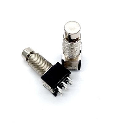 CE 17.1mm ফুট প্যাডেল গিটার 125V AC 6A 9 পিন ফুটসুইচ