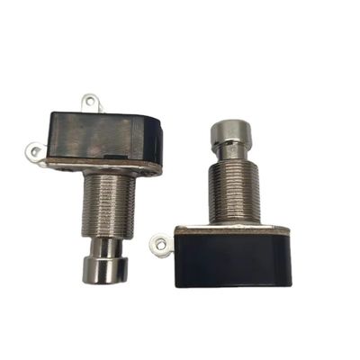 ব্যাস 13mm Spdt 1p2t পুশ বোতাম ফুট সুইচ