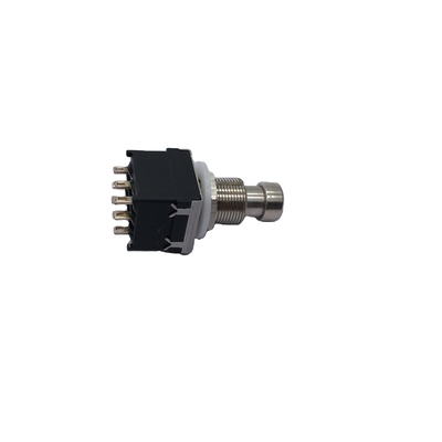 17mm পুশ বোতাম ফুটসুইচ 1500V Stomp 3pdt ইলেকট্রিক গিটার ব্যবহৃত