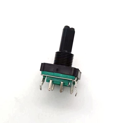 LED সূচক 100ohm কালো সহ হোম অ্যাপ্লায়েন্স EC16 রোটারি এনকোডার