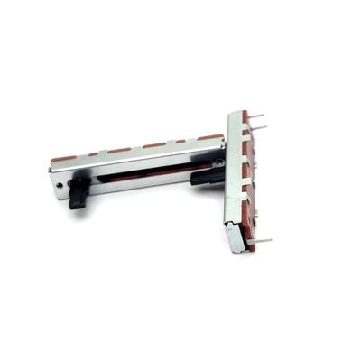CE 30mm স্লাইড ফ্যাডার 3 পিন লিনিয়ার স্লাইড পটেনশিওমিটার সাউন্ড কার্ড টিউনিং গতি
