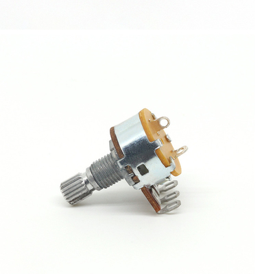 25ohm B100k পটেনশিওমিটার ডুয়াল 0.5A ক্রমাগত ঘূর্ণমান সুইচ