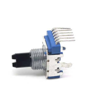11mm রোটারি পটেনশিওমিটার ডুয়াল B100k 6 পিন মিক্সিং স্টেশন ব্যবহৃত