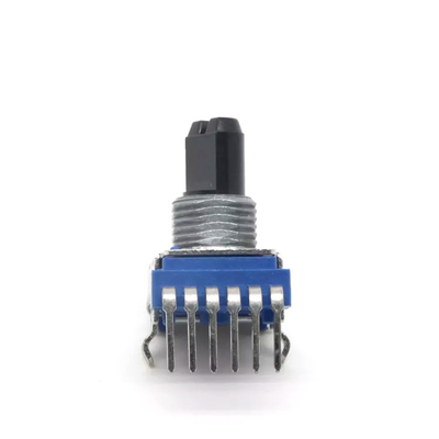 11mm রোটারি পটেনশিওমিটার ডুয়াল B100k 6 পিন মিক্সিং স্টেশন ব্যবহৃত