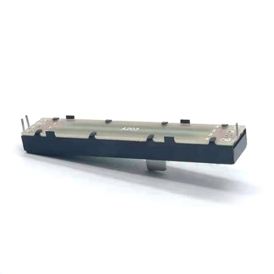 CE 0.125W স্লাইডিং কন্টাক্ট পটেনশিওমিটার 260mm 5k ওহম লিনিয়ার টেপার