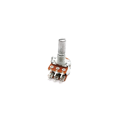 হিউমিডিফায়ারের জন্য 16mm B10K রোটারি পটেনশিওমিটার 50K 6 পিন ভলিউম পট