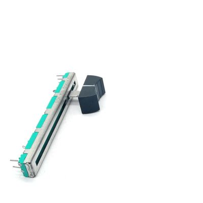 কাস্টম মেটাল লিভার কার্বন ফিল্ম লিনিয়ার 60mm 10K লিনিয়ার স্লাইড পটেনসিওমিটার সাউন্ড কনসোল ইয়ারফোন এবং মাইক্রোফোনের জন্য ব্যবহৃত