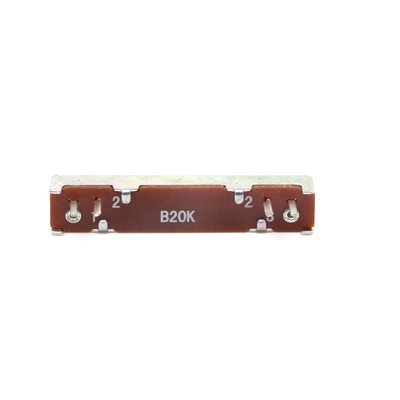 AC300V লিনিয়ার ফ্যাডার 20mm 5k স্লাইড পটেনশিওমিটার ছোট মাইক্রোফোন