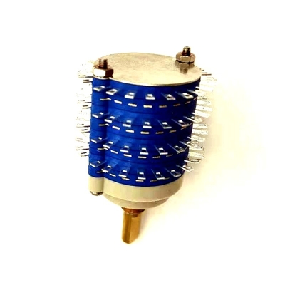 100ohm 12 পজিশন রোটারি সুইচ 0.5A রোটারি সিলেক্টর সুইচ