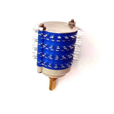 100ohm 12 পজিশন রোটারি সুইচ 0.5A রোটারি সিলেক্টর সুইচ