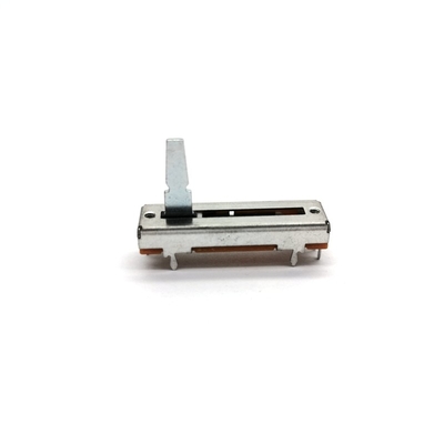 20mm স্লাইড ফ্যাডার পটেনশিওমিটার 250VAC টিউনিং স্পিড রেগুলেশন