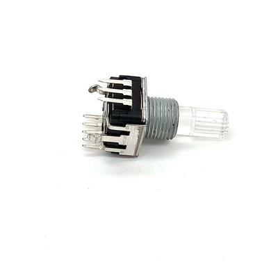 EC12 12 ধাপ রোটারি এনকোডার পুশ বোতাম সুইচ LED লাইট 5mA