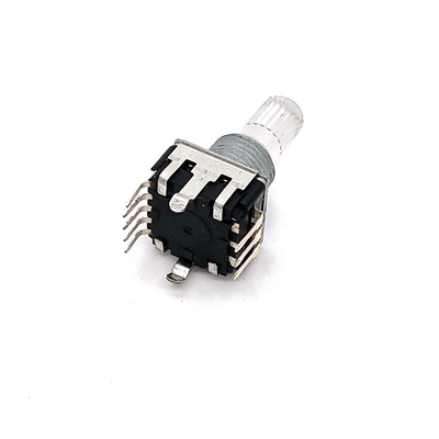 EC12 12 ধাপ রোটারি এনকোডার পুশ বোতাম সুইচ LED লাইট 5mA