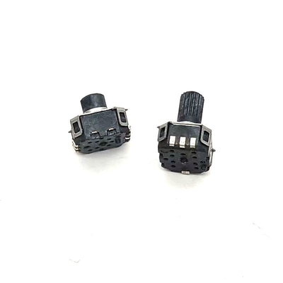 EC6 ডাবল রোটারি এনকোডার 6mm রোটারি সুইচ পুশ বোতাম ইনক্রিমেন্টাল