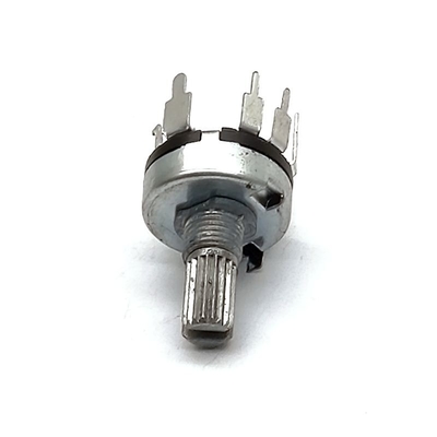 অডিও অ্যামপ্লিফায়ারের জন্য 50ohm সুইচ অন অফ সহ 100V AC রোটারি সুইচ পটেনশিওমিটার