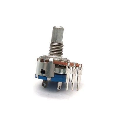 150V AC 500k পটেনশিওমিটার সুইচ সহ 15mm 3 পজিশন মিক্সার কনসোল
