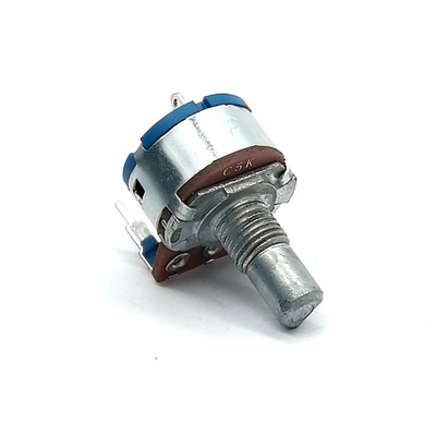 150V AC 500k পটেনশিওমিটার সুইচ সহ 15mm 3 পজিশন মিক্সার কনসোল