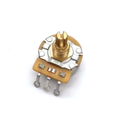 125V এসি কন্টিনিউয়াস রোটারি সুইচ 10000ohm CTS সুইচ ইলেকট্রিক গিটারের জন্য