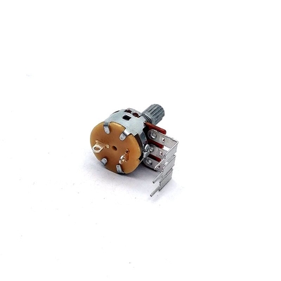 100k ওহম লিনিয়ার পটেনশিওমিটার 16mm 500k গিটার R1610G